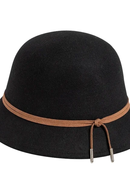 Geller Στρογγυλό Καπέλο | Karfil Hat Black | Ελληνικά Καπέλα