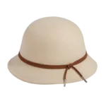 Geller Στρογγυλό Καπέλο | Karfil Hat Off White | Ελληνικά Καπέλα