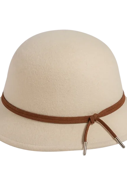 Geller Στρογγυλό Καπέλο | Karfil Hat Off White | Ελληνικά Καπέλα