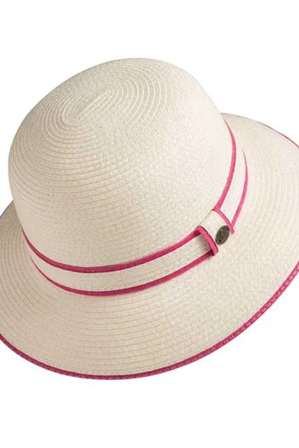 Massy Καπέλο Στρογγυλό | Karfil Hats Pink | Ελληνικά Καπέλα