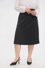 Midi Φούστα σε γραμμή | Plus Size Ρούχα - Image 3