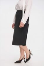 Midi Φούστα σε γραμμή | Plus Size Ρούχα - Image 4