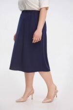 Midi Φούστα σε γραμμή | Plus Size Ρούχα - Image 2