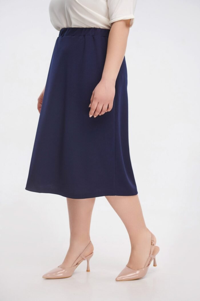 Midi Φούστα σε γραμμή | Plus Size Ρούχα - Image 2