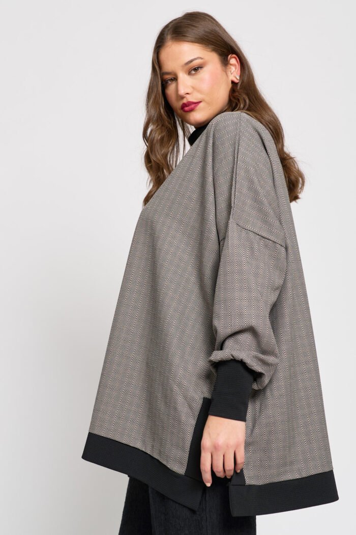 Mπλουζοφόρεμα με Γιακά Eloise | Plus Size Ρούχα - Image 2