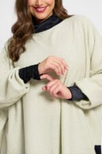 Mπλουζοφόρεμα με Γιακά Eloise | Plus Size Ρούχα - Image 3