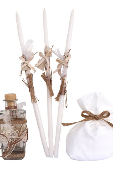 NstNastasia Λαδοσέτ Βάπτισης Καφέ