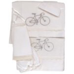 NstNastasia Λαδόπανα βάπτισης Κορίτσι Εκρού