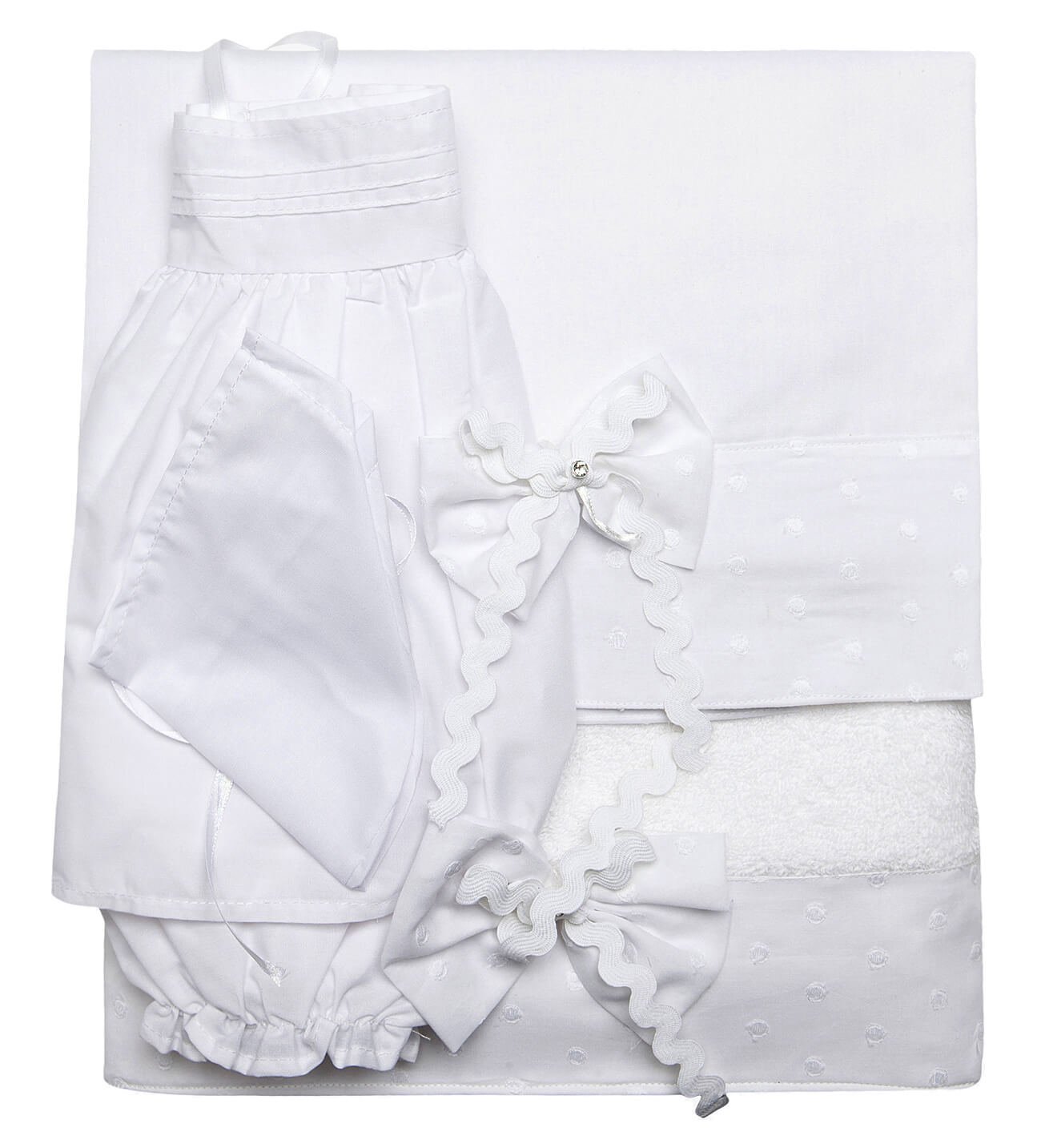 NstNastasia-Λαδόπανα-βάπτισης-Κορίτσι-Λευκά-6τεμάχια-Εσώρουχα-Πετσέτα-Πετσέτα-χεριών-Σεντόνι-0938 NstNastasia Λαδόπανα βάπτισης Κορίτσι Λευκά