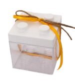 NstNastasia Μπομπονιέρες βάπτισης Τουβλάκι Λευκό 1107