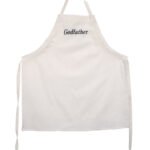 NstNastasia Ποδιά Νονού Godfather Μπλε κεντημένα γράμματα 0591