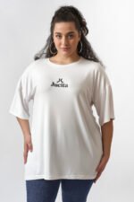 Oversized T-shirt Jucita TM Μαύρο JUCITA