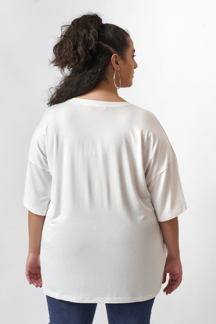 Oversized T-shirt Jucita TM | Plus Size Ρούχα - Image 3