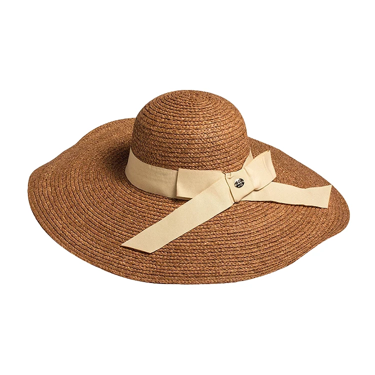 Parisen Wide Καπέλο Ηλίου | Karfil Hats Brown | Καπέλα Parisen Wide Καπέλο Ηλίου | Karfil Hats Brown | Ελληνικά Καπέλα