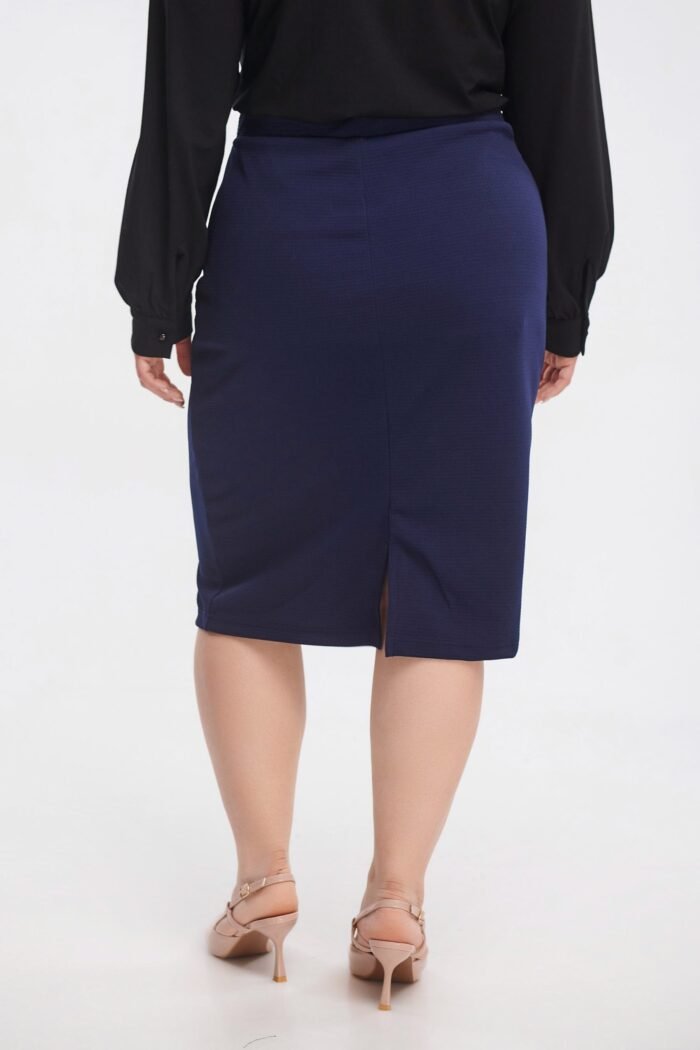 Pencil Φούστα Emilia Μπλε | Plus Size Ρούχα - Image 3