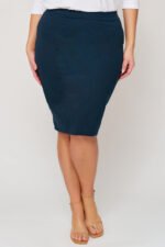 Pencil Φούστα Ελαστική Livia | Plus Size Ρούχα - Image 2