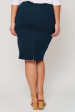 Pencil Φούστα Ελαστική Livia | Plus Size Ρούχα - Image 4