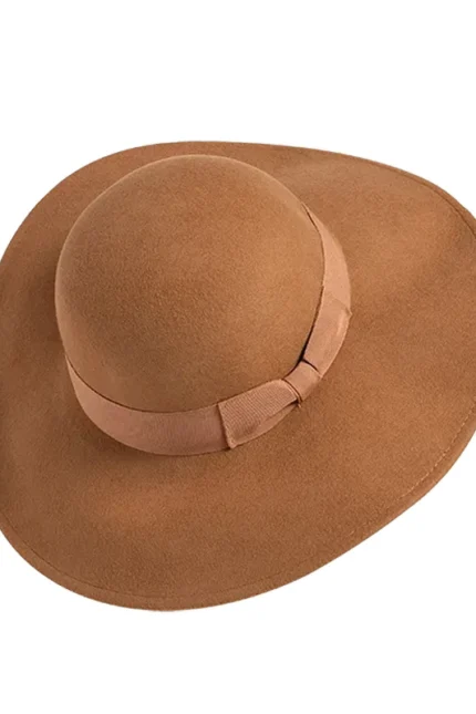 Tarly Στρογγυλό Καπέλο | Karfil Hats Camel | Ελληνικά Καπέλα