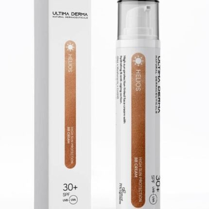 Ultima Derma | Αντηλιακή κρέμα προσώπου με χρώμα με ενυδατική & αντιγηραντική δράση HELIOS BB Cream SPF30+ 50ml JUCITA