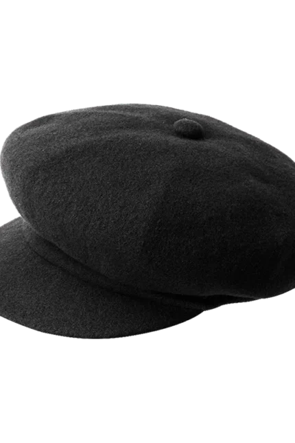 Wool Spitfire Τραγιάσκα | Kangol Black | Ελληνικά Καπέλα