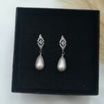 '' Annelise '' νυφικά σκουλαρίκια με πέρλα