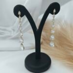 '' Novalie '' νυφικά σκουλαρίκια χρυσά