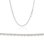 Αλυσίδα από Λευκό Χρυσό 14 Καρατίων 005299