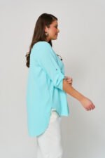 Ασύμμετρη Πουκαμίσα V Cecylia | Plus Size Ρούχα - Image 2
