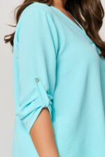 Ασύμμετρη Πουκαμίσα V Cecylia | Plus Size Ρούχα - Image 4