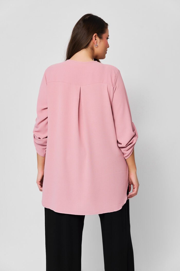 Ασύμμετρη Πουκαμίσα V Cecylia | Plus Size Ρούχα - Image 4