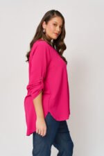 Ασύμμετρη Πουκαμίσα V Cecylia | Plus Size Ρούχα - Image 2