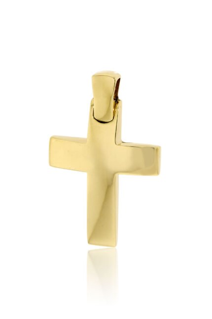 Βαπτιστικός Σταυρός για Αγόρι Val΄Oro Σκέτος από Κίτρινο Χρυσό Κ14 031885