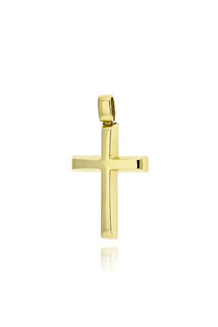 Βαπτιστικός Σταυρός για Αγόρι Val΄Oro Σκέτος από Κίτρινο Χρυσό Κ14 039737