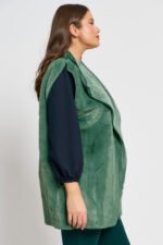 Γουνάκι Διπλής Όψης Αμάνικο | Plus Size Ρούχα - Image 4