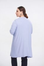 Ζακέτα Ελαστική Ριμπ Melani | Plus Size Ρούχα - Image 3