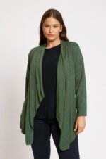 Ζακέτα με Μύτες Carla Χακί JUCITA