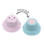 Καπέλο Διπλής Όψης UPF 50 Narwhal/Starfish (Cotton) Purple | Ελληνικά Καπέλα