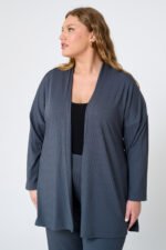 Κιμονό Ελαστικό Σε Διάταξη | Plus Size Ρούχα - Image 3
