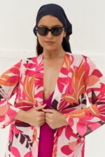 Κιμονό Σιφόν Μουσελίνα Rozalia | Plus Size Ρούχα - Image 3