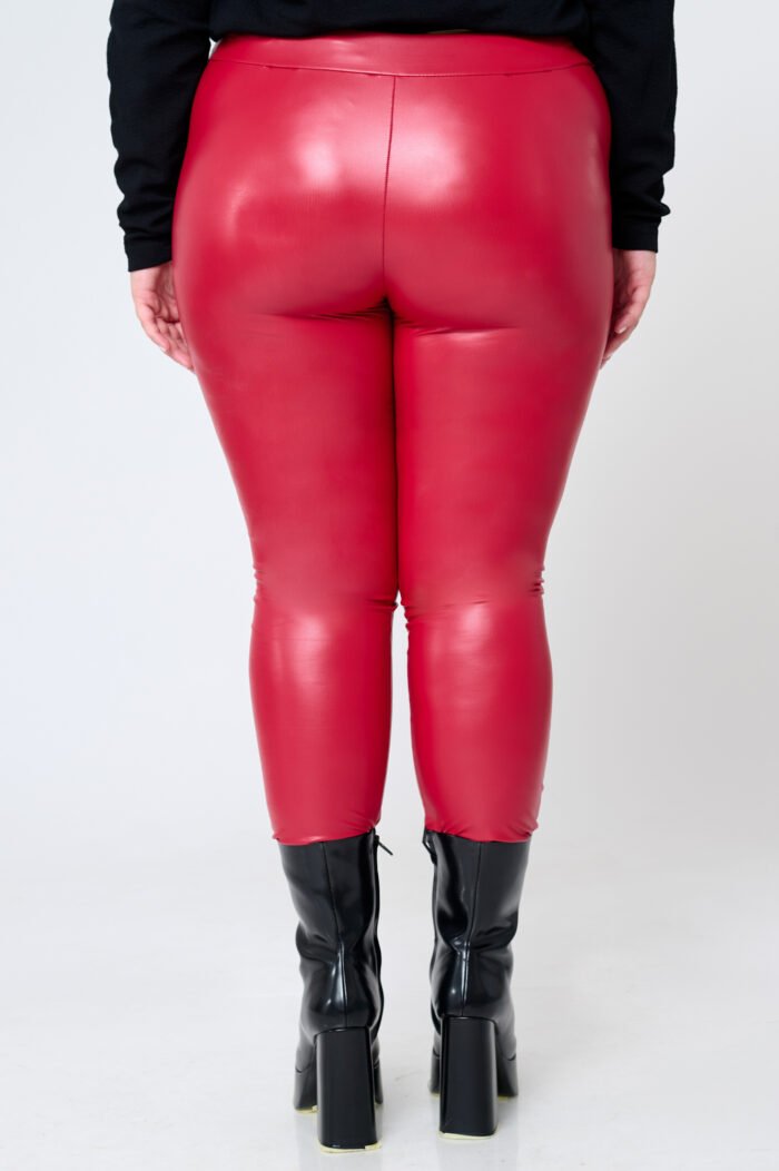 Κολάν Δερματίνη με Φλις | Plus Size Ρούχα - Image 3