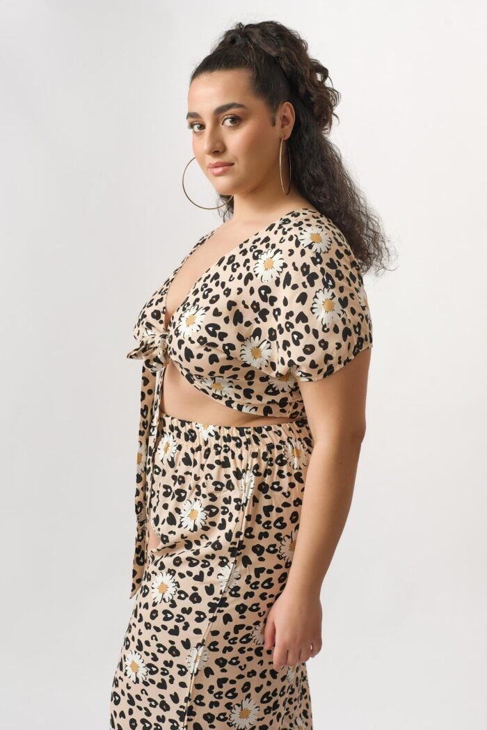 Κρουαζέ Crop Top Margaret | Plus Size Ρούχα - Image 3