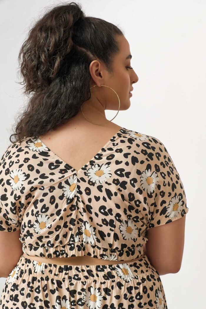 Κρουαζέ Crop Top Margaret | Plus Size Ρούχα - Image 4