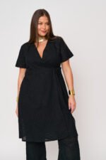Κρουαζέ Φόρεμα Δαντέλα Κιπούρ | Plus Size Ρούχα - Image 3
