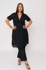Κρουαζέ Φόρεμα Δαντέλα Κιπούρ | Plus Size Ρούχα - Image 4