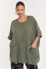 Μπλούζα Monica Χακί JUCITA