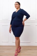 Μπλούζα Ελαστική V Eleanor | Plus Size Ρούχα - Image 4
