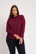 Μπλούζα Ελαστική Valeria Μπορντό JUCITA