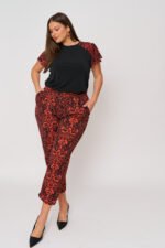 Μπλούζα Ελαστική με Φλοραλ | Plus Size Ρούχα - Image 2