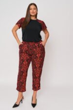 Μπλούζα Ελαστική με Φλοραλ | Plus Size Ρούχα - Image 3