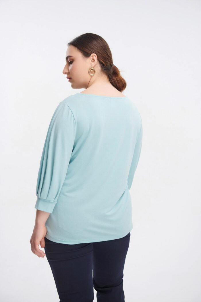 Μπλούζα Κρεπ Lucia | Plus Size Ρούχα - Image 4